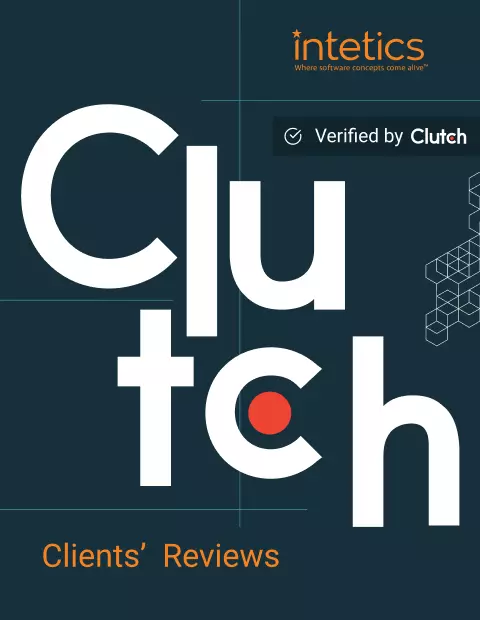 Intetics Clients’ Reviews. Verified by Clutch. White Papers and eBooks, 26 Intetics Clients’ Reviews. Verified by Clutch. White Papers and eBooks, 26 - intetics.com